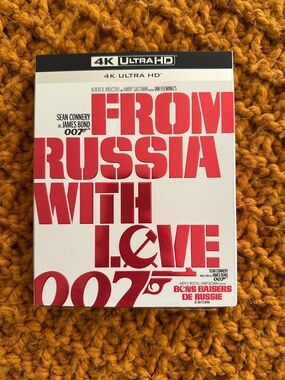 From Russia With Love 4K Ultra HD Steelbook - Red & White